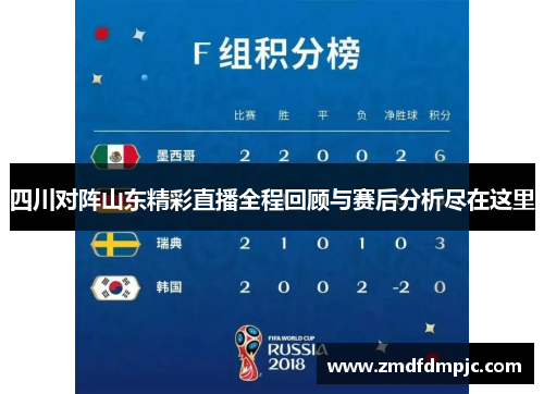 四川对阵山东精彩直播全程回顾与赛后分析尽在这里